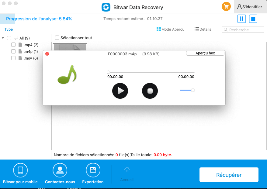 Bitwar Data Recovery pour Mac