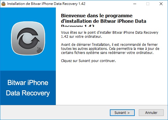 Bitwar iPhone Data Recovery
