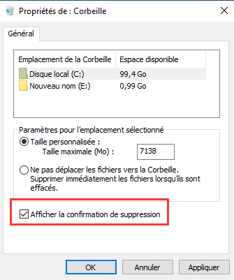 Windows 10 De Supprimer Des Fichiers Sans Demander