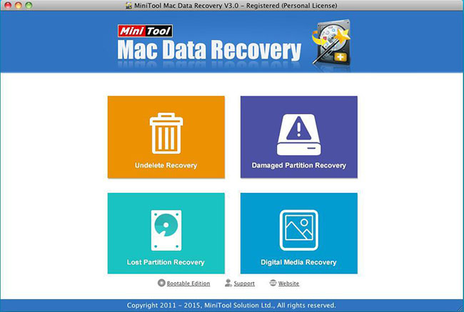 logiciels de récupération de données pour Mac
